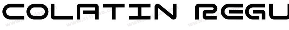Colatin Regular字体转换